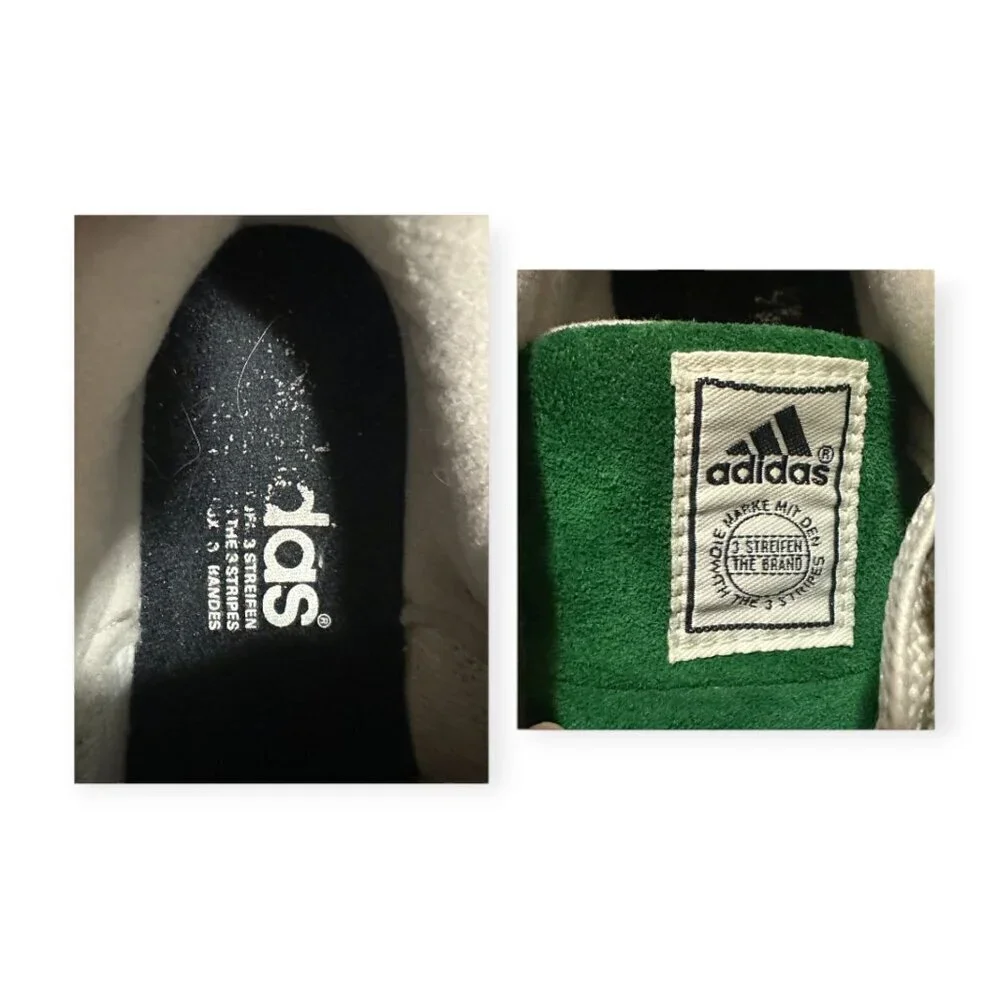 Vintage‎ 1996 Adidas Adimatic Sneakers – Japan Exclusive, Green Suede, Sz 6.5US